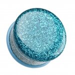 Glitter Plug - Single Flared - Kunststoff - Teal