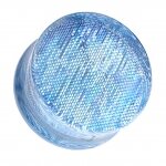 Silhouette Plug - Holographic Prism - Blau