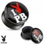 Playboy - Motiv Plug - Kunststoff - I Love Playboy