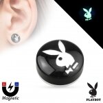 Magnet Fake Plug - Kunststoff - Playboy - Glow in the Dark