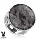 Playboy - Motiv Plug - Stahl - Playboy Bunny Logo