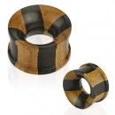 Holz Checker Tunnel - Jati & Areng Holz